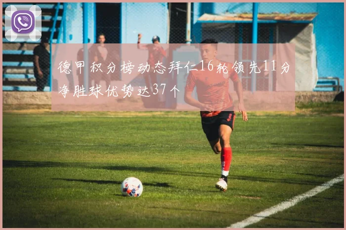 德甲积分榜动态拜仁16轮领先11分净胜球优势达37个